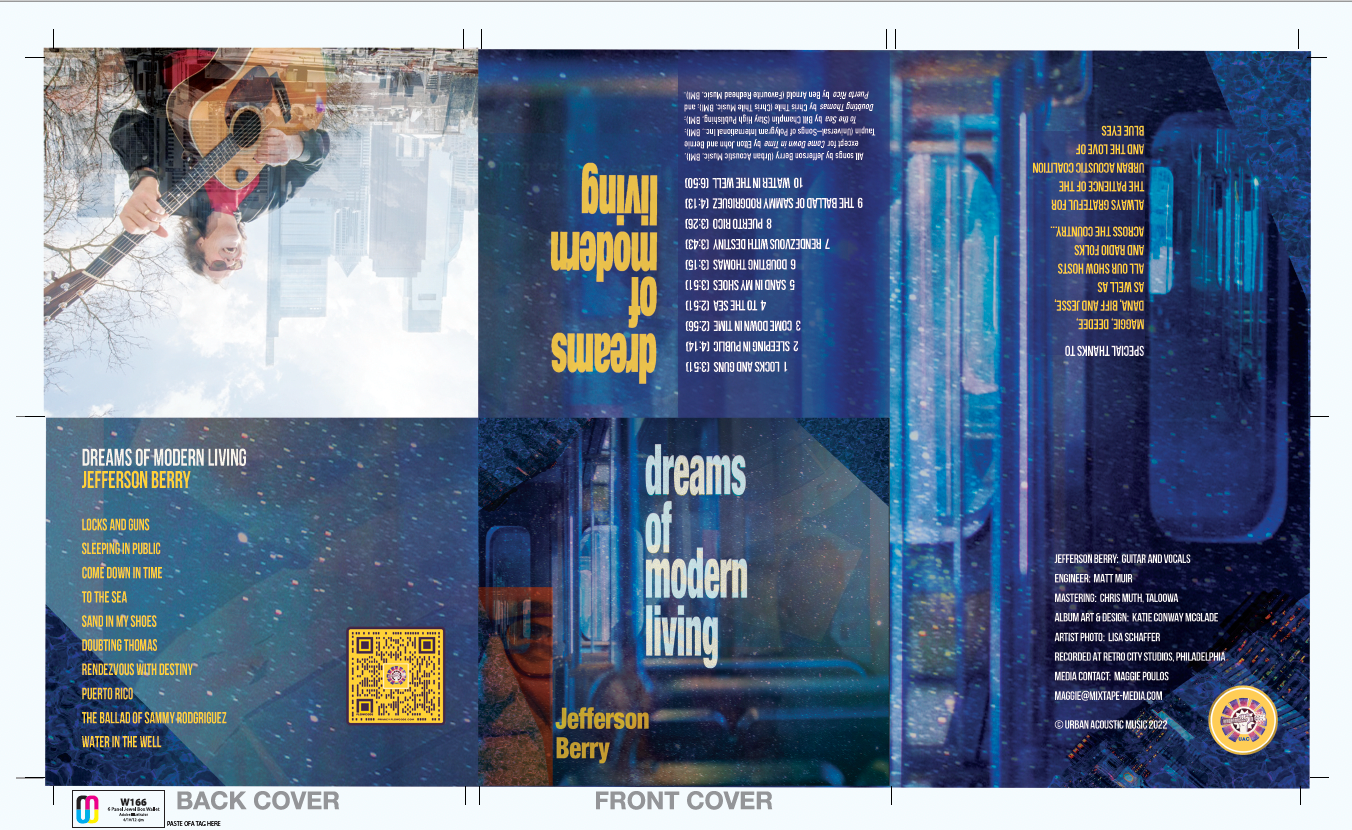 Custom CD Album Art - Dreams of Modern Living