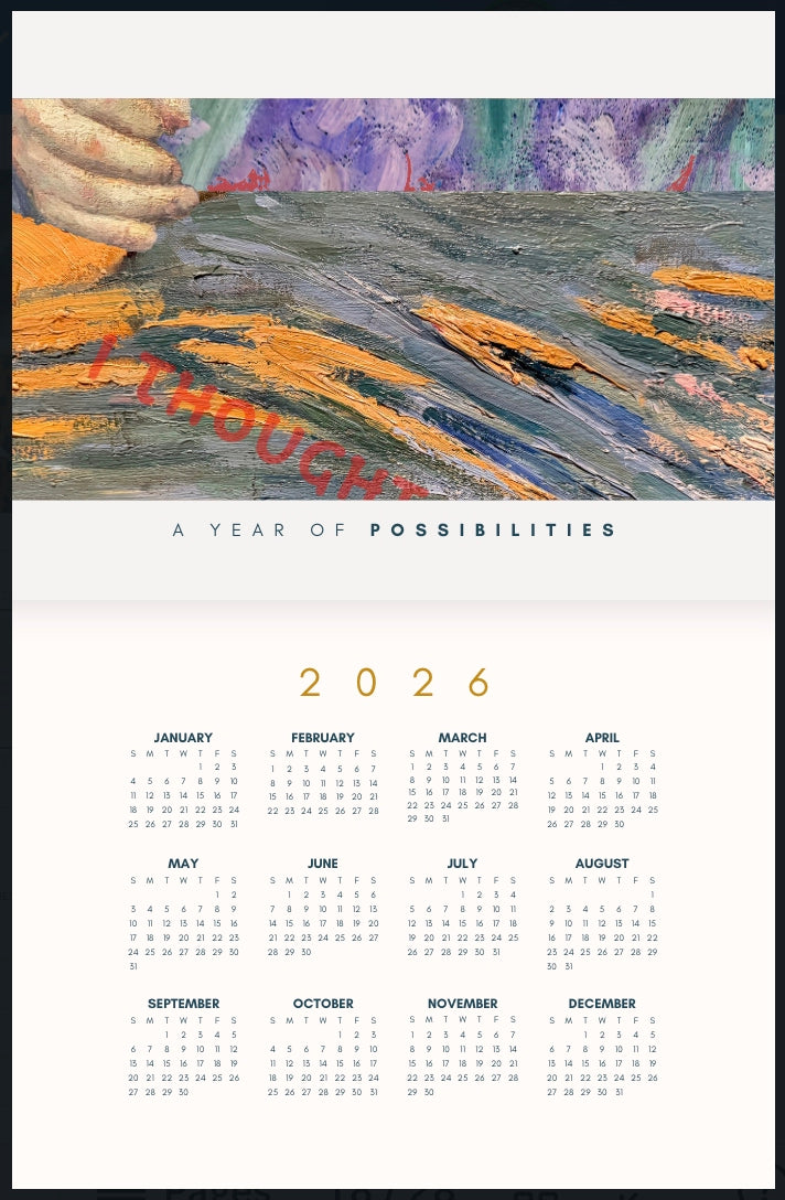 2026 Calendar of Possibilities