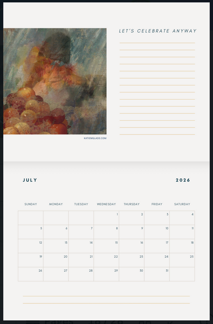 2026 Calendar of Possibilities