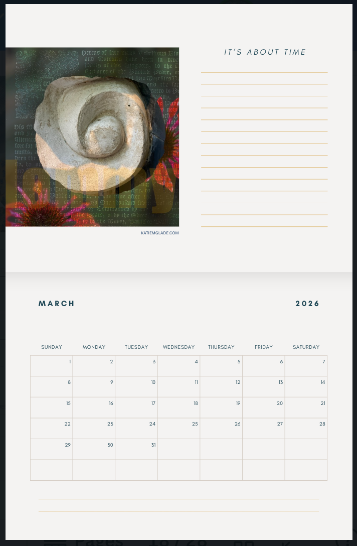 2026 Calendar of Possibilities